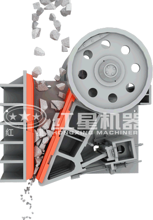 顎式破碎機(jī)工作原理圖 顎式破碎機(jī)工作原理圖